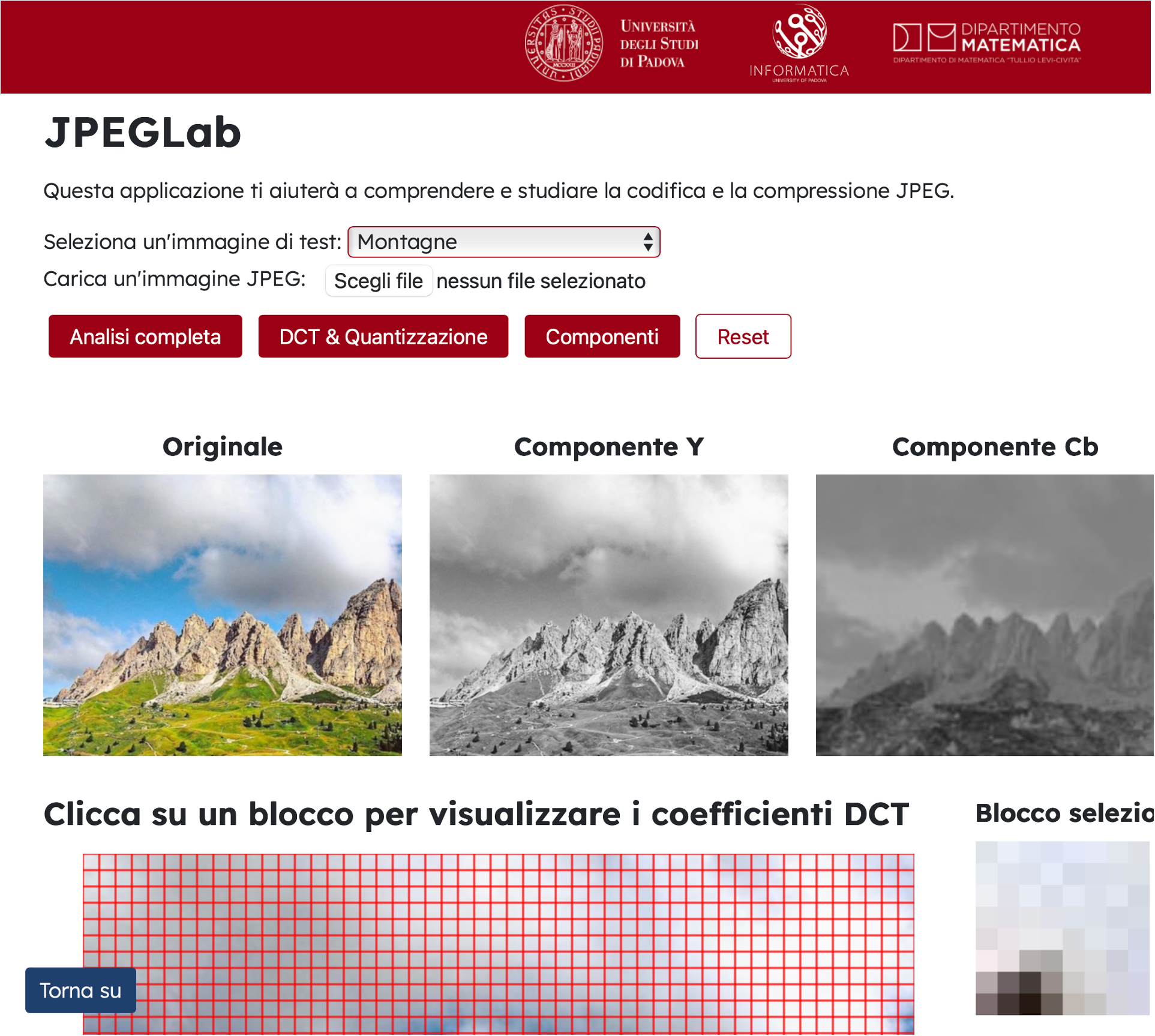 Screenshot JPEGLab